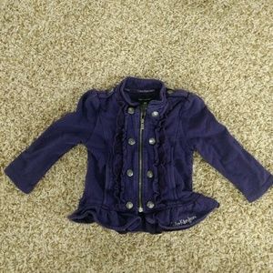 Calvin Klein purple 18 months jacket